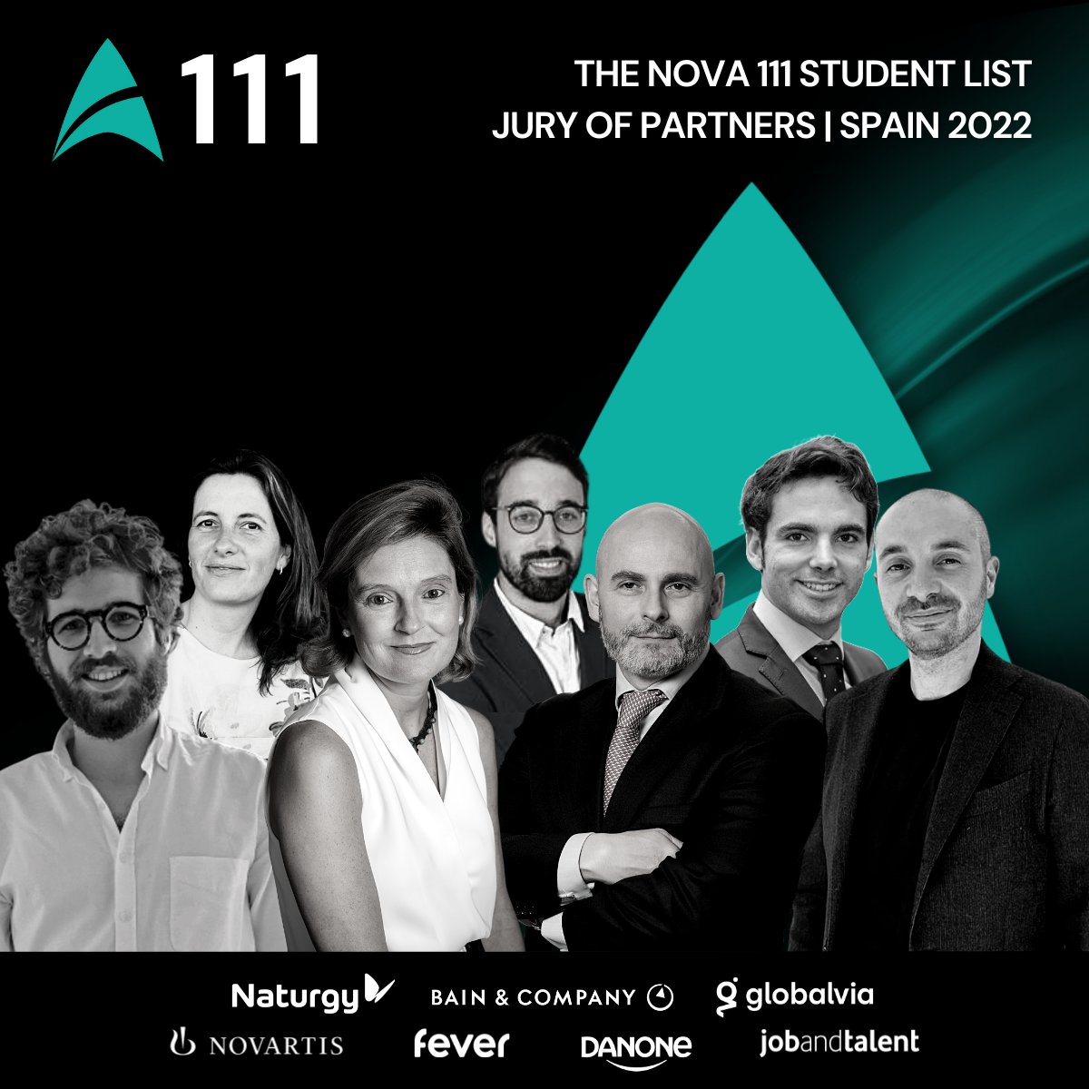 NovaTalent_'s tweet photo. Before announcing the winners of the #Nova111StudentList🇪🇸, we had to introduce the #TopProfessionals from our #PartnerCompanies that will help identify those diamonds in the rough.
Thank you @Naturgy, Globalvia, @BainAlerts, @NovartisSpain, Fever, @Danone, and @jobandtalent_es https://t.co/f22tzrHHqr