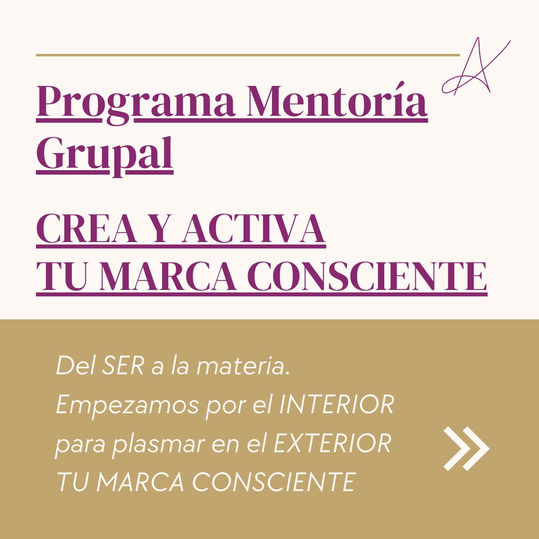 Selphinia's tweet photo. ¿Eres un #emprendedorconsciente con un proyecto en mente y muchas dudas sobre cómo empezar?🤔

El Programa #MentoríaGrupal "Crea y Activa tu #MarcaConsciente" con @annacanolinares es lo que necesitas #Autoconocimiento, estrategia MKT y mucho+ 😉

+Info 👉 https://t.co/BDJNsKFAvh https://t.co/PdgbbHy8Lv