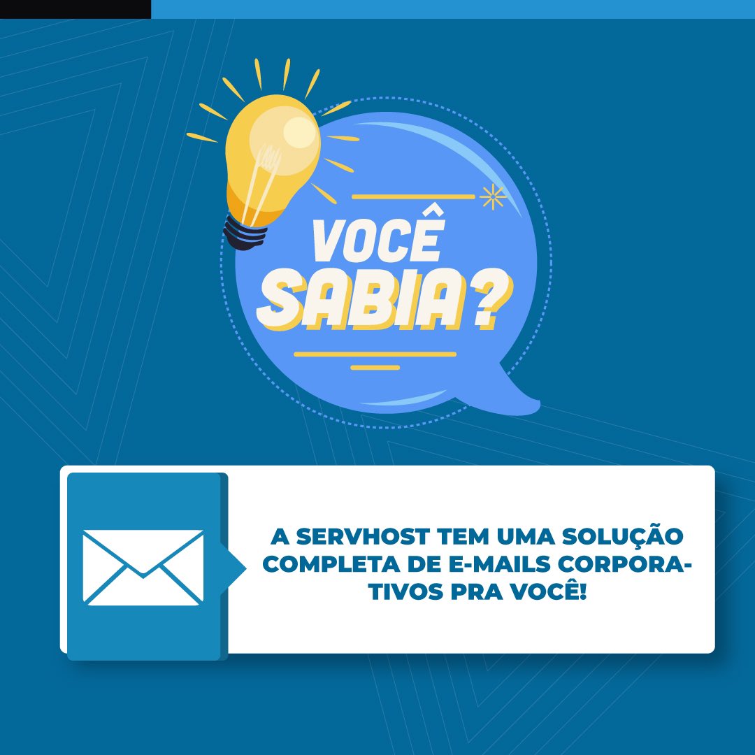 servhost's tweet photo. Conheça nosso Cloud Mail! Acesse: https://t.co/WDjIbflNyr
#cloud #email #corporativo #servhost https://t.co/2Kw9OfbPEg
