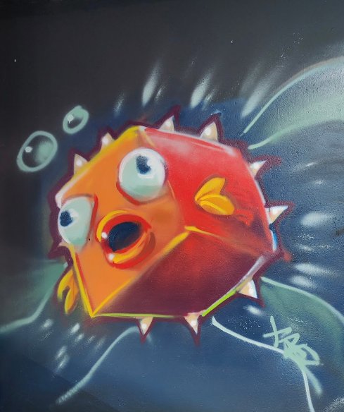 hacknlounge's tweet photo. Here is the second piece of art that was done for the centre! Honestly blown away at how great they both look, so excited for you guys to see it in person! 

#HacknLounge https://t.co/S9MFsrEh6K