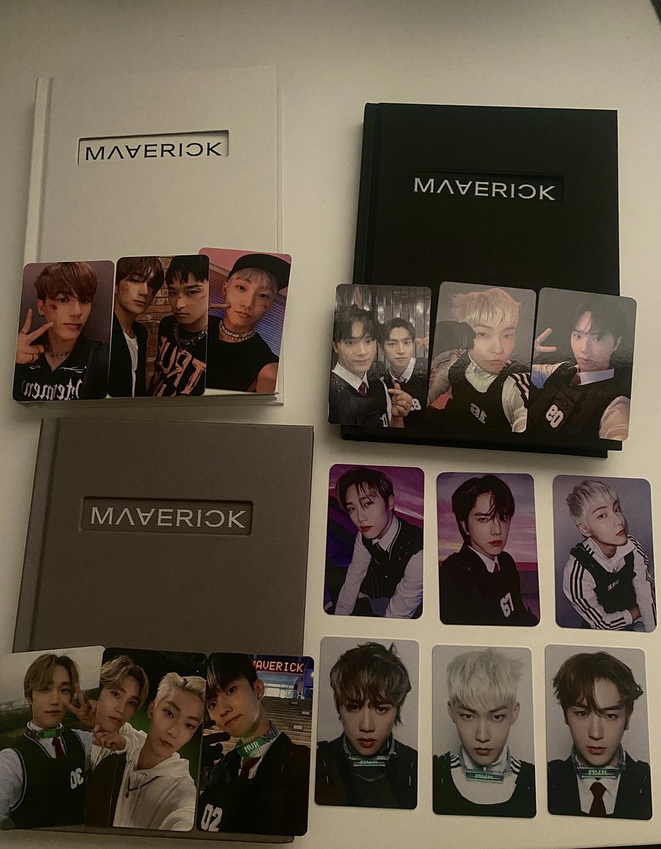 zb1tbz's tweet photo. was kevin blessed on his day today with my maverick albums. 
thank you always @gohooon <3
#gohooonfeedback https://t.co/SwEOGzPT5I