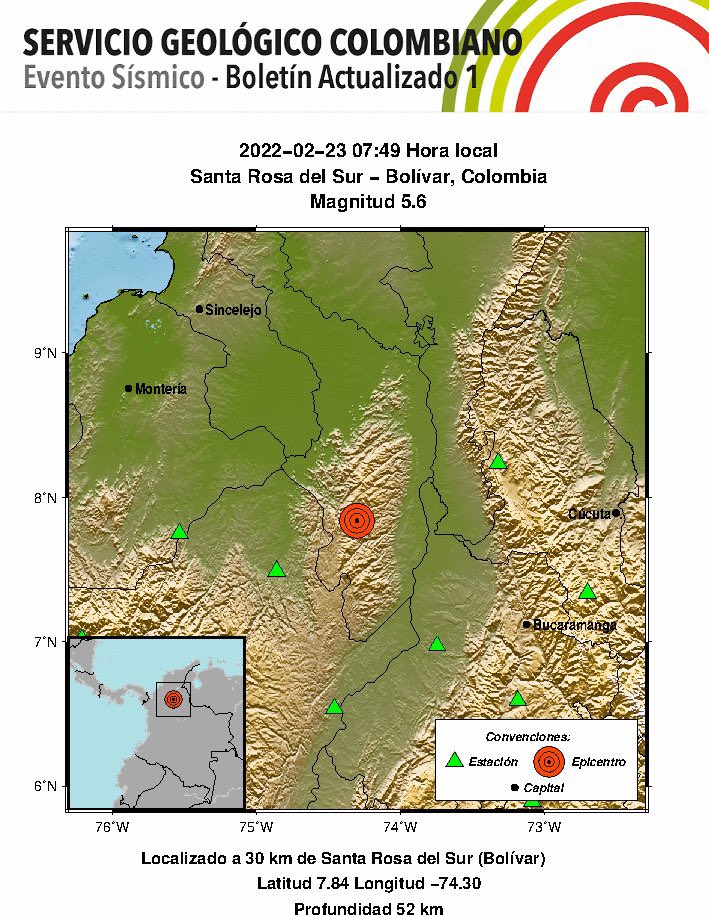 ComgerLaCeja's tweet photo. En los últimos minutos se sintió un fuerte temblor en todo el Departamento de Antioquia, en el municipio de La Ceja sin ninguna novendad. Los organismos de socorro preparados ante cualquier emergencia 🚨🚑🚒 https://t.co/q2KxRactA5