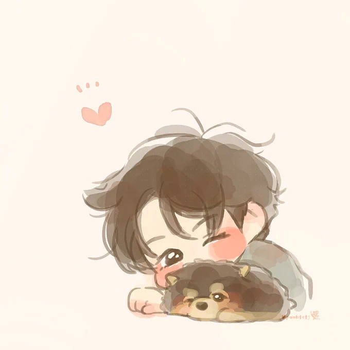 🐻🐶💓

#taetae #Yeontan #btsfanart 