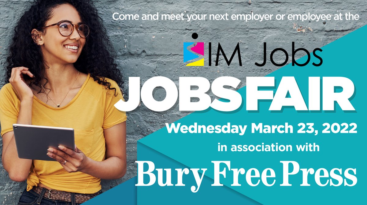 One month to go! We're super excited to announce we'll be at the Bury Free Press Jobs Fair in The Apex in Bury St Edmunds on Wednesday 23 March from 10am to 2pm. Come along to meet some amazing employers and discover some great apprenticeship vacancies too!

#BuryStEdmunds