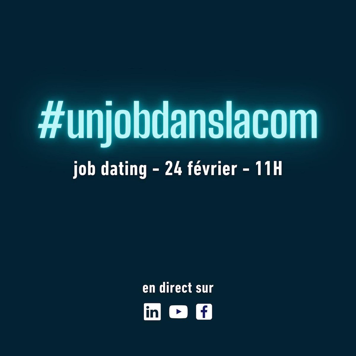 heavenAgency's tweet photo. Rendez-vous demain à 11h pour participer au job dating organisé par @unpotedanslacom, et découvrir toutes nos offres d'emploi en cours.
Be there 🔥 https://t.co/8K85qAfSiR