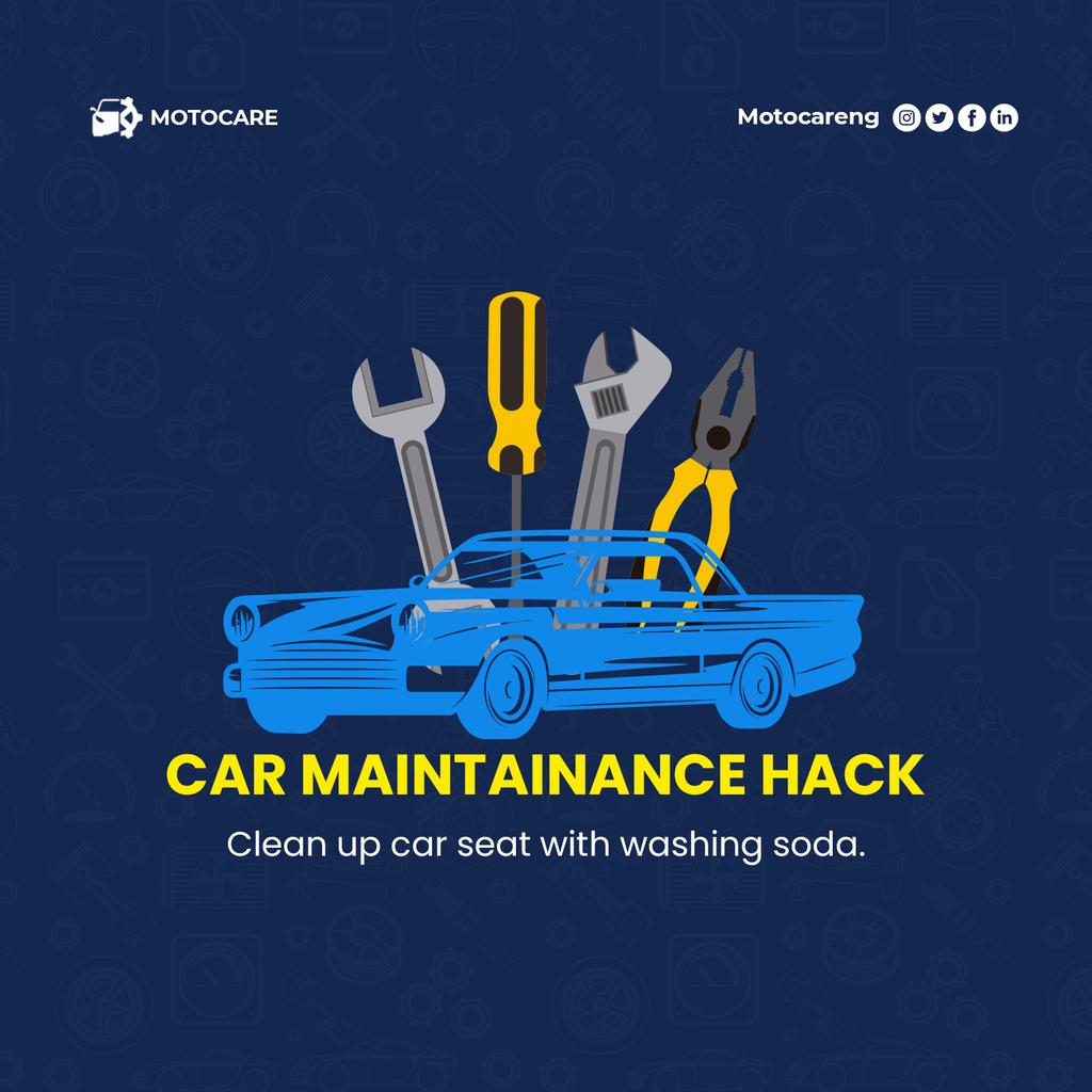 motocareng's tweet photo. Washing Soda us one of the most effective ways to clean stains on your car seat.
All you need to do is mix the soda with some soap and water.
Did you find this helpful? Please Rt, Like and Comment and save this post for future purposes.
#motocare #automobileengineer https://t.co/4nLpYmeug9