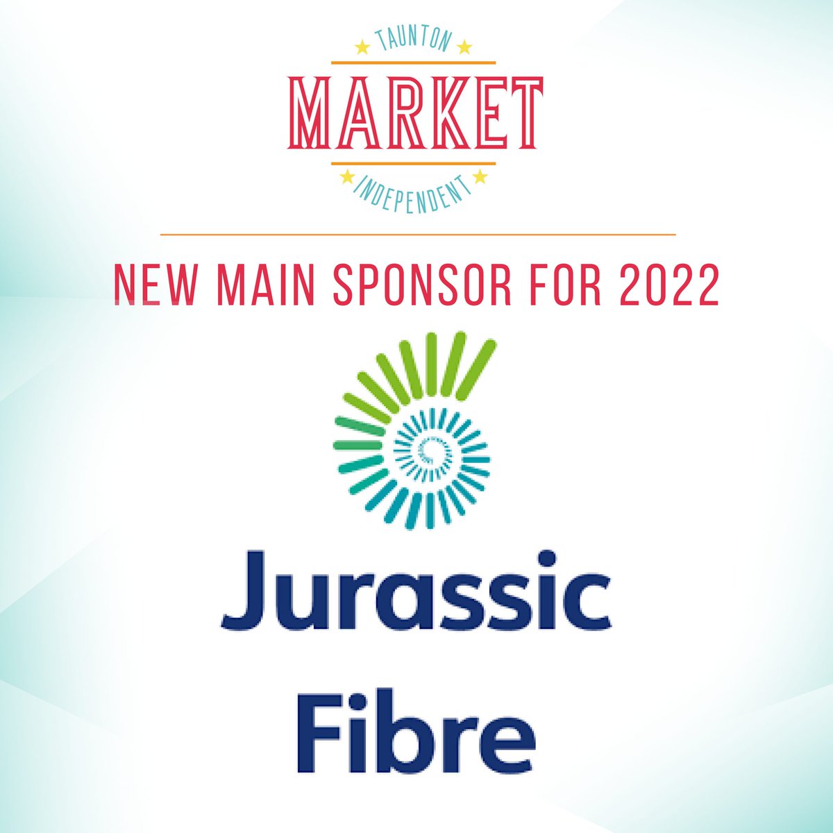 We are absolutely delighted to announce <a href="/jurassicfibre/">Jurassic Fibre</a>  as the main sponsors of the <a href="/tauntonmarket/">@Tauntonmarket</a> the new <a href="/Bridgwatermark2/">@Bridgwatermarket</a>  for 2022 so if you've looking for a new fibre provider, do make sure you check them out! 

Here's to a very exciting 2022! 👜