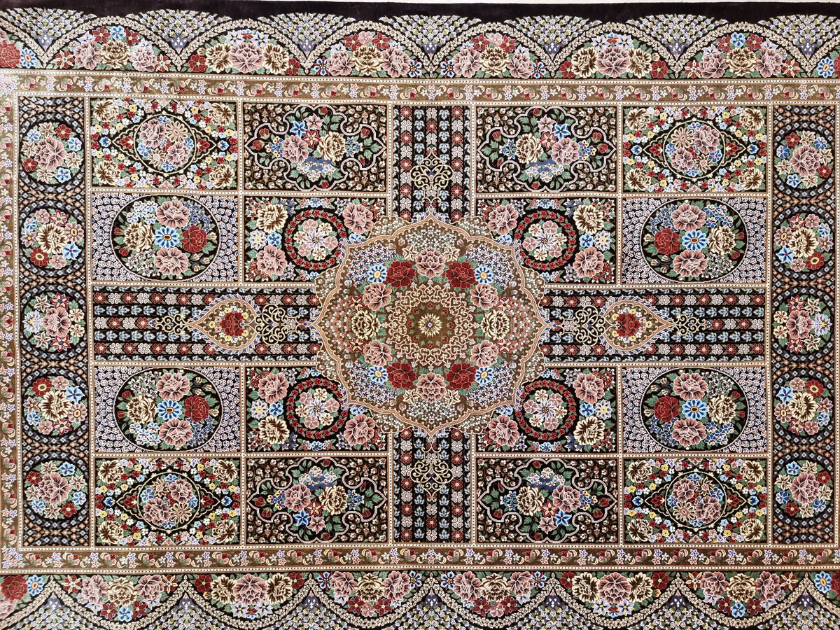 1/1 Collection
100% SILK
100% Handmade in Persia
Size:150 x 100 cm
Price: 4.2 ETH
It takes 18 month to weave this rug
144 knots in one square centimeter
The original physical piece will be delivered to you after purchasing the #NFT