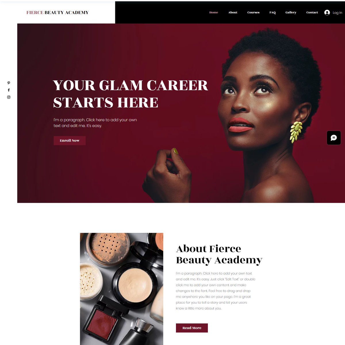 This bold and dynamic websites is perfect for inspiring potential students to join your academic institution. Easily to visualize each section with your own content and showcase available courses through Wix freelancer. Click Inbox to get online today!
#wix #wixwebsitedesign