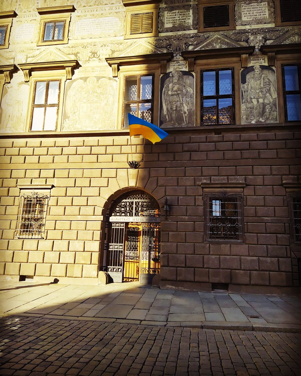 Město Plzeň stojí za Ukrajinou! #StandWithUkraine