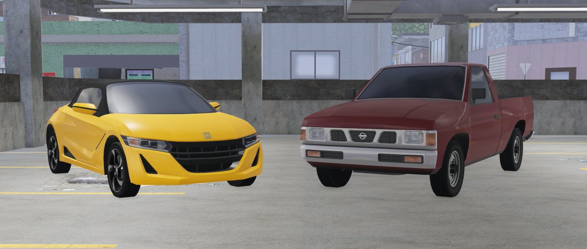 We added two new cars into #125hz! The 2018 Hondo S650 and the Naaan D20. Join the game to test them out! #roblox #robloxdev #japan #cars