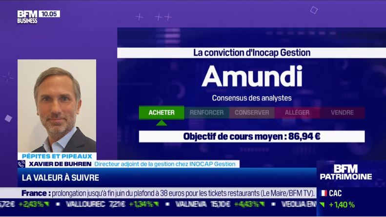 Retrouvez l’intervention de Xavier De Buhren, directeur adjoint de la gestion, dans l’émission « pépites &amp; Pipeaux », au sujet d’un spécialiste des solutions de placements financiers (Amundi)

youtu.be/MVaDTXRAiYA

#BFM #INOCAPGestion #fonds #investissements