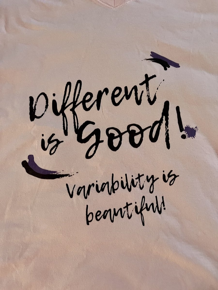 hillary_atp's tweet image. My new T-Shirt that says “Different is good! Variability is beautiful!” is here! @wernedat LOVE the quality and options! All proceeds benefit the Joy Zabala Fellowship in #AssisitveTechnology! #AEM4Joy #UDL #Inclusion #ATChat