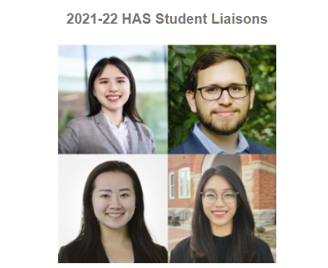 informshas's tweet photo. Thank you to our #healthapplications student liaisons Yanhan Tang (@tangyanhan), Jeremy Watts, Jade Xiao (@jadexiao4), and Jaey Kim! @informs #orms https://t.co/Xfb10m72i7