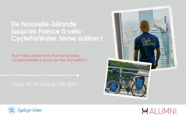 tbs_education's tweet photo. Notre @TBSAlumni César de Gouville s'est lancé dans l'aventure @CycleforWater ! 🚴♀️
Son objectif ? Améliorer les conditions d’accès à l’#EauPotable de 12 000 personnes en #Asie ! 💧
➡ Découvrez son projet ici : https://t.co/MBeYvFmS47
#TBSinspiringAlumni #CycleForWater https://t.co/mfFjWNf4cb