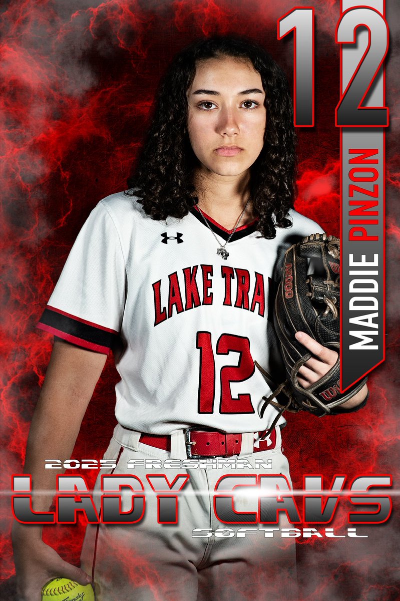 LTCavSoftball's tweet photo. 📣 Meet fab frosh @MadisonPinzon playing 3B for the Lady Cavs! She’s an absolute force at the plate and on the field. 🥎❤️🖤#beastmode #buiLTdifferent @flxatx @statesman https://t.co/NE6aAgxtq0