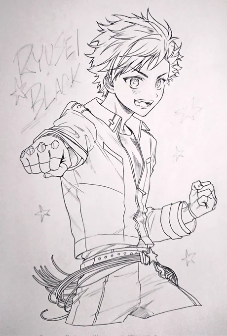 どっちがいいかなーて思って両方描いてみたり 