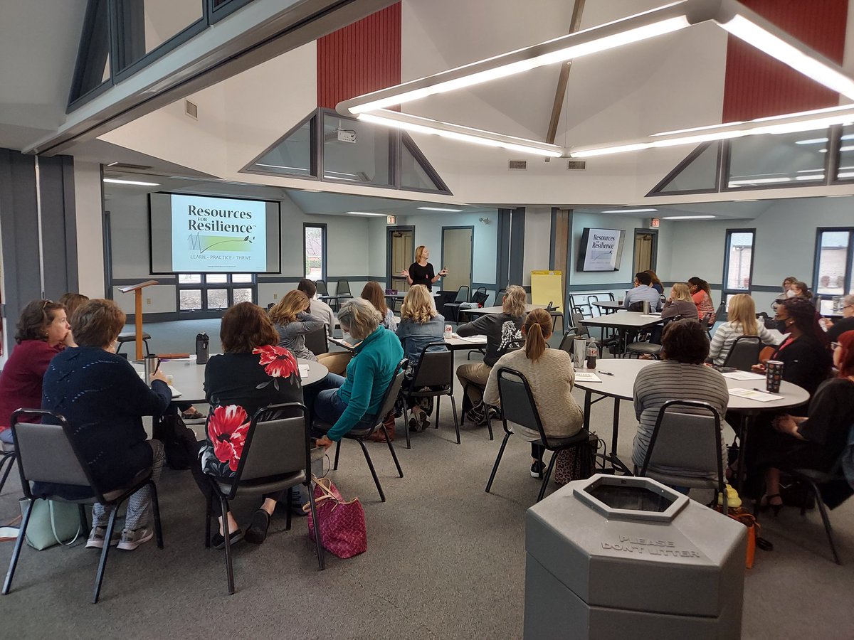 The show must go on. <a href="/PCS_NC/">Pitt County Schools</a> media coordinators learning about Reconnect for Resilience for the next 2 days.