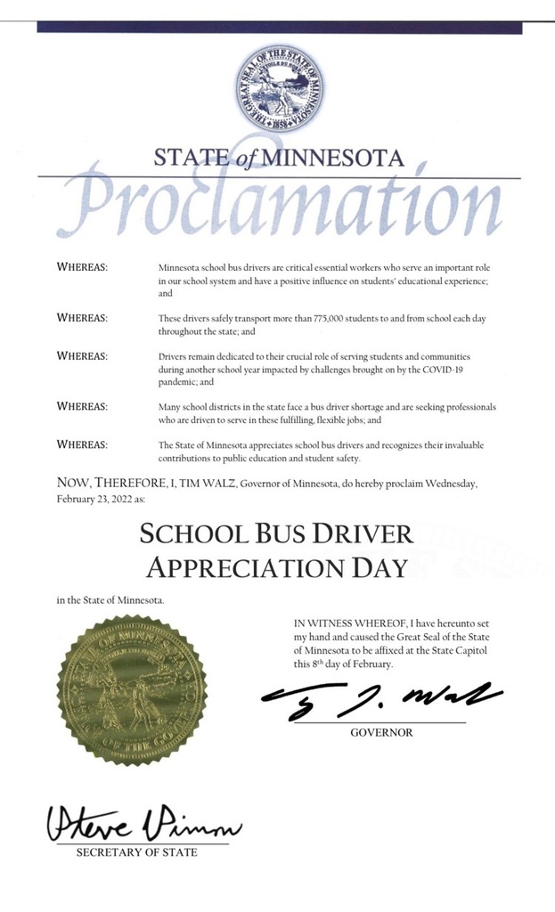 MCCSchools's tweet photo. It’s Bus Driver Appreciation Day! MCC Schools wants to thank Ludolph Bus Service and all of our bus drivers for everything they do and for safely getting our kids to and from school and all of our activities. THANK YOU! https://t.co/SXbjxG7nZR
