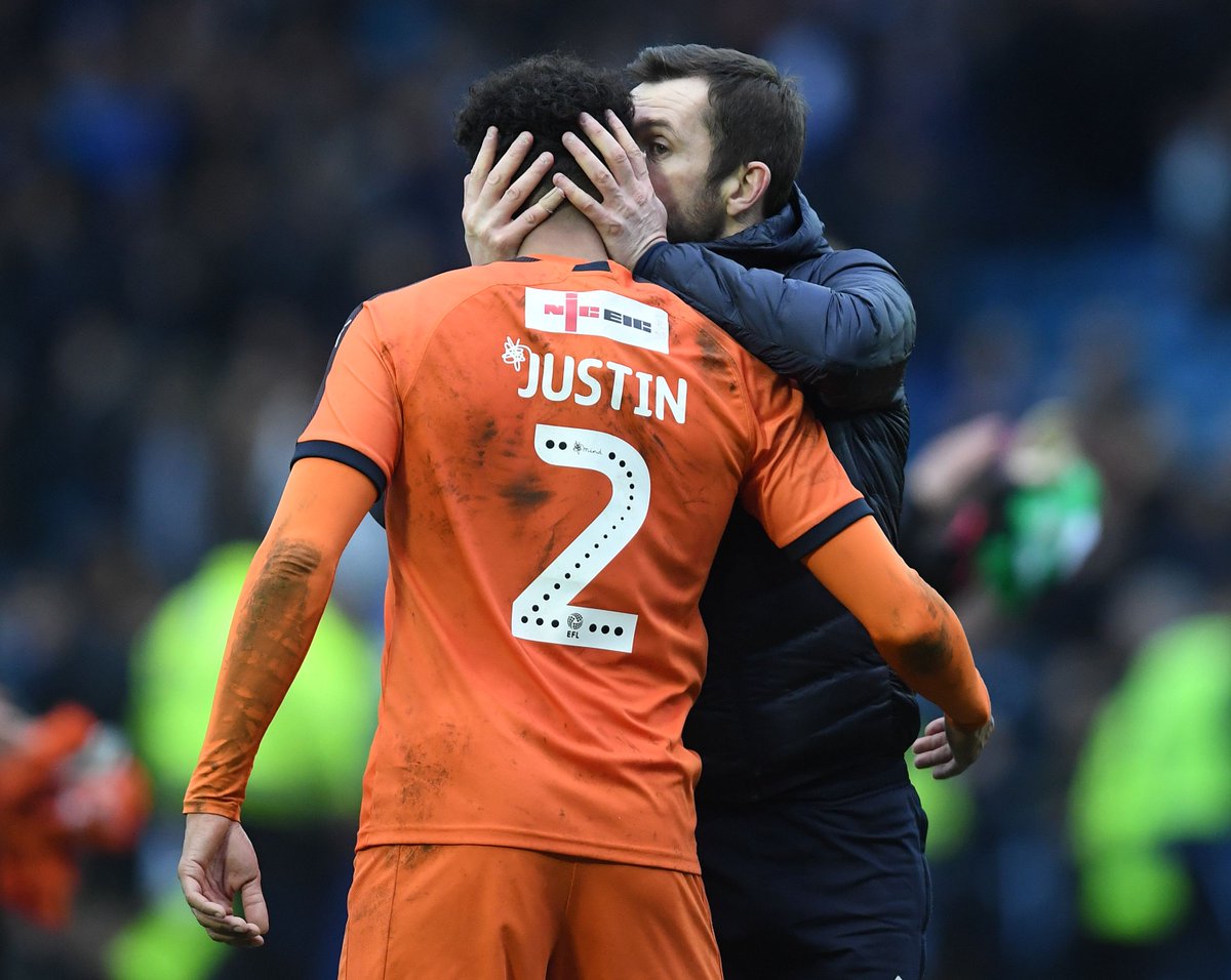 LutonTown's tweet photo. Happy birthday JJ! 🧡

#COYH https://t.co/s4qpo3i04J