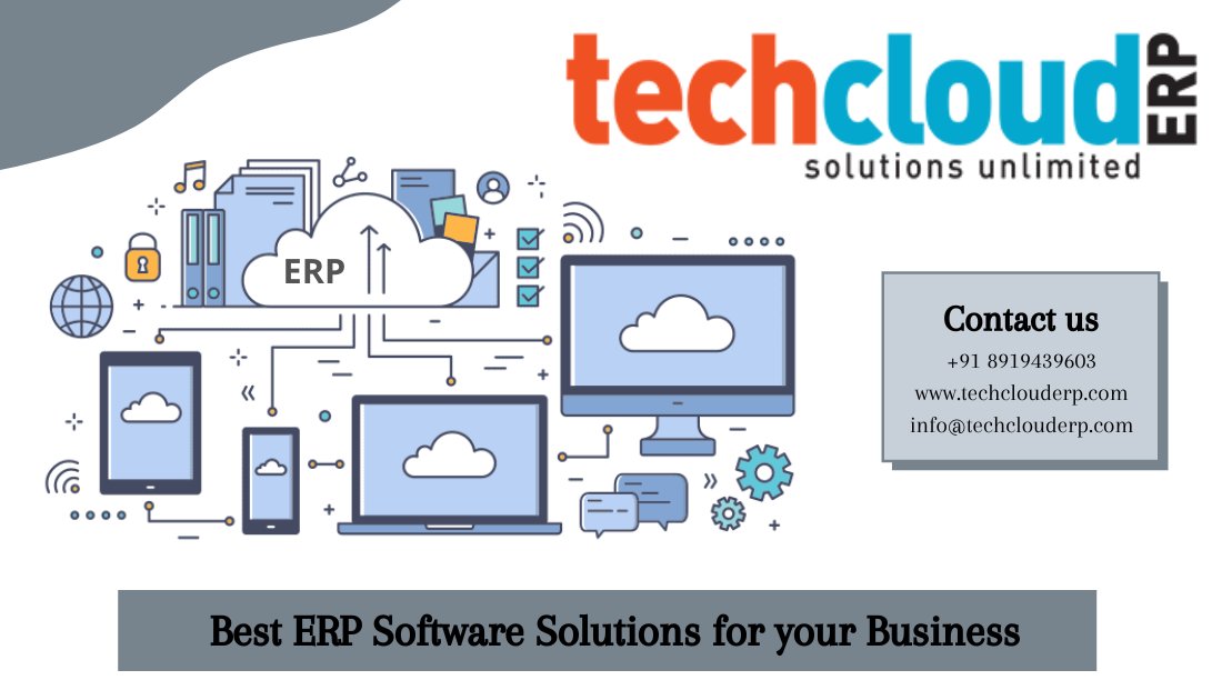 TechCloudERP's tweet photo. Tech Cloud ERP works in close proximity with the #business community and understands the process of a business. #TechCloudERP customizes your business easily and provides you the #flexiblesoftware, by which you can manage all the departments from a single platform. https://t.co/XCnTKv1gRF