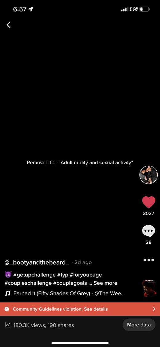 jessgiordanoo's tweet photo. @tiktok_us can you please put my video back? there is no nudity or sexual activity whatsoever in this video… it was an innocent challenge that everyone else is doing, why does mine have to get taken down? this is ridiculous. #TikTokViral https://t.co/NueyDcyrnu