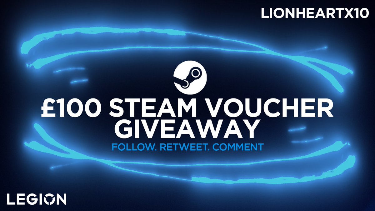 🚨 GIVEAWAY TIME 🚨

<a href="/LenovoLegionUKI/">Lenovo Legion UK & Ireland</a> have sent me a £100 Steam voucher to giveaway! Perfect for picking up <a href="/totalwar/">Total War</a> Warhammer 3!

To Enter:
➡️ Follow <a href="/LenovoLegionUKI/">Lenovo Legion UK & Ireland</a> &amp; <a href="/lionheartx10/">Lionheartx10🇬🇧</a> 
🔁 RT this Tweet!
💬 Comment which game(s) you’d buy with £100!
T&amp;C’s: bit.ly/3Hbt4wX