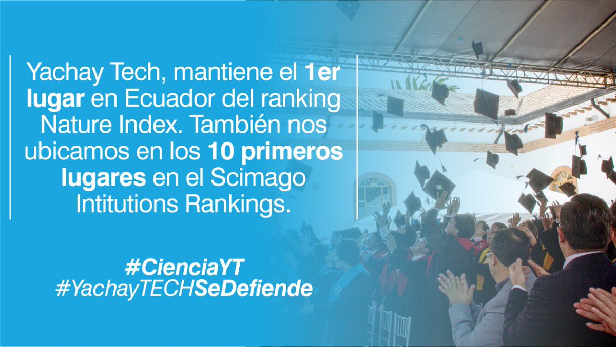 Frente de defensa de la Universidad Yachay Tech tweet media