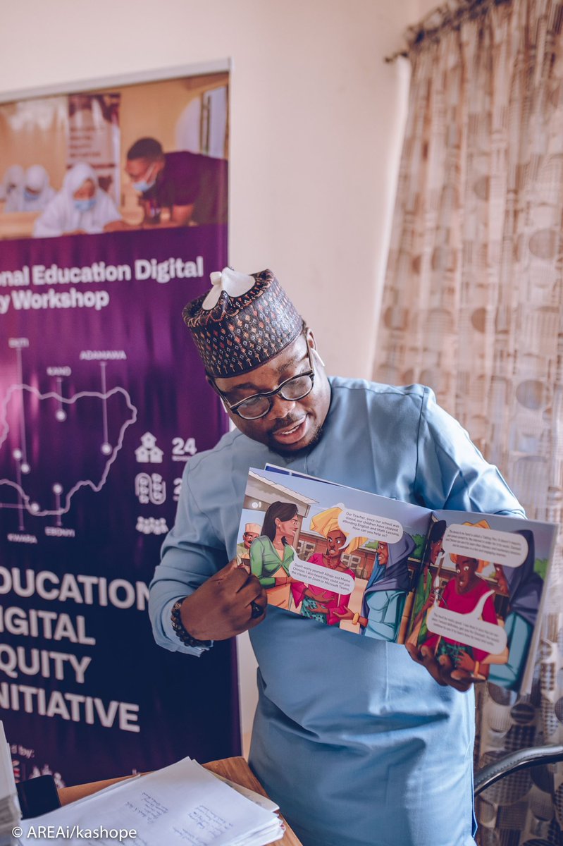 LanreShaper's tweet photo. The highly resourceful #DigitalLearningManual produced by @Areai4Africa & accessible for download via https://t.co/D8hzmgeVjU presents key offline learning tools in a relatable way. Different language versions and audio format also available. #LearningWithoutBarriers #AREAi https://t.co/4XaEg1ulaC