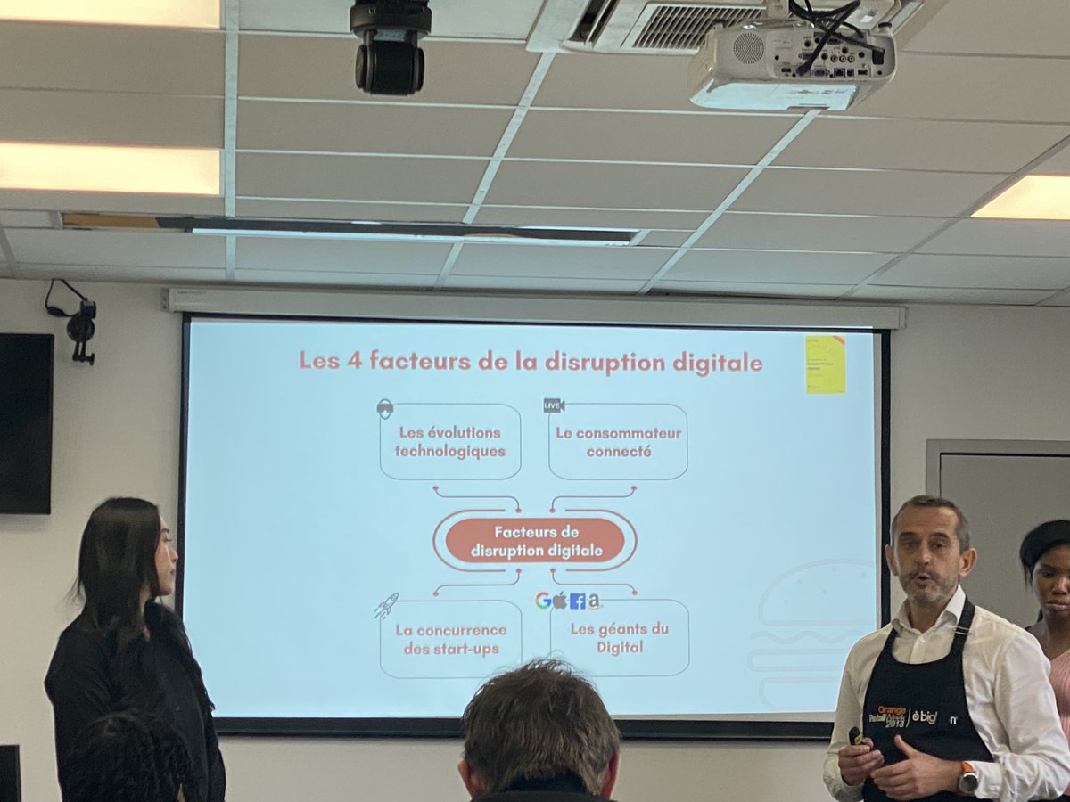 Les 4 facteurs de la disruption digitale #mbadmb #TransfoNum <a href="/CommeUnChef_dmb/">Comme Un Chef</a>