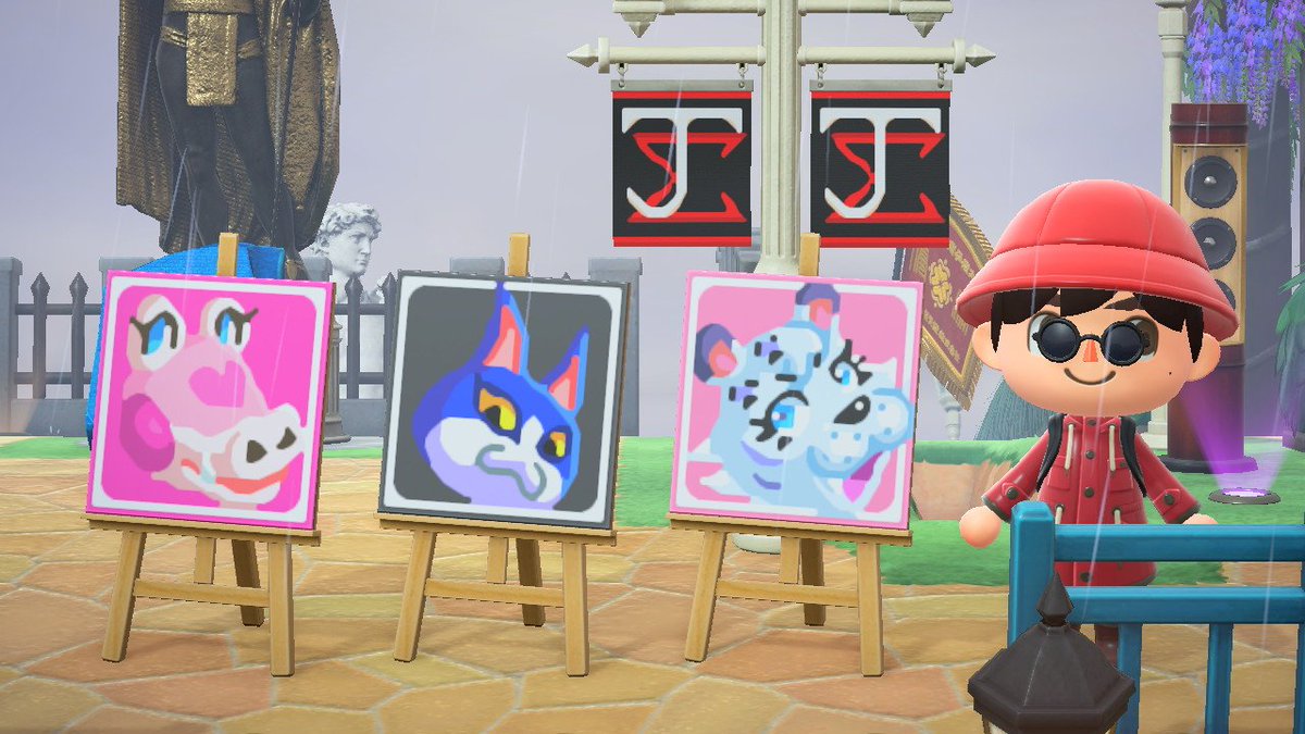 ElvisJack69's tweet photo. Other 3 patterns of villagers faces, I made 87 of 413 in total X'D
#AnimalCrossingNewHorizons #animalcrossing #acnh #どうぶつの森 #NintendoSwitch #animalcrossingpatterns #AnimalCrossingDesigns #pixelart #あつまれどうぶつの森 #あつ森 https://t.co/zn6OGC5Klc