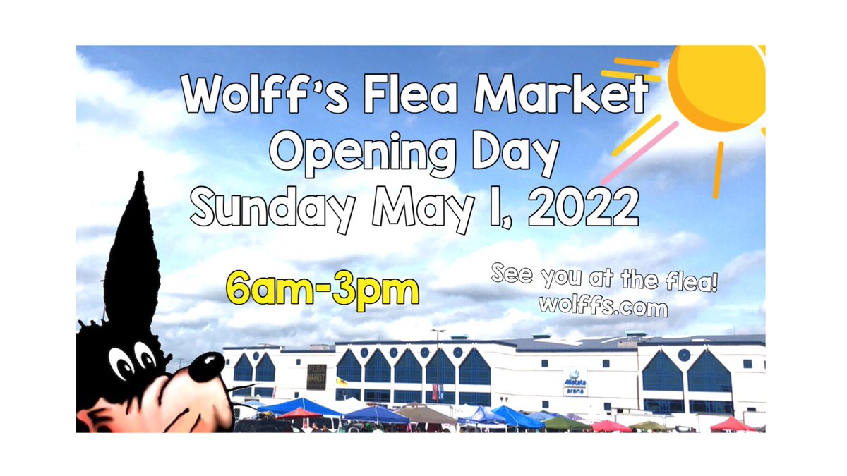 wolffsflea's tweet photo. Opening Day Announcement! May 1, 2022 @wolffsflea https://t.co/dZgx3OXKL5
