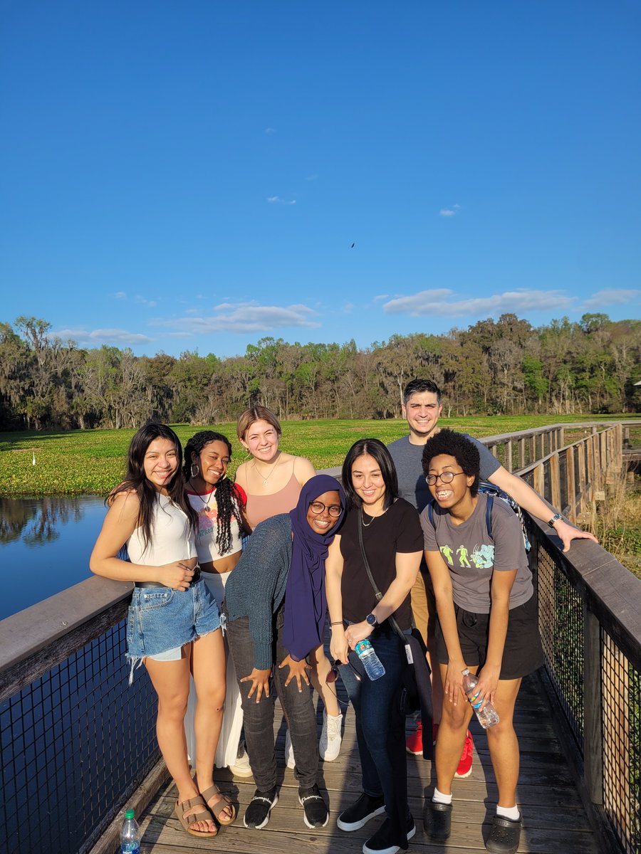 iDigBio's tweet photo. Hopefully everyone had some fun yesterday for iDigTRIO day 1! Here are a couple of snippets we have to share: a nature walk at La Chua Trail &amp; a visit to the UF bat houses to learn about a bat monitoring project led by @DitiJay and @BatsOnTheMove #iDigTRIOUF https://t.co/GVLO9hLLVS