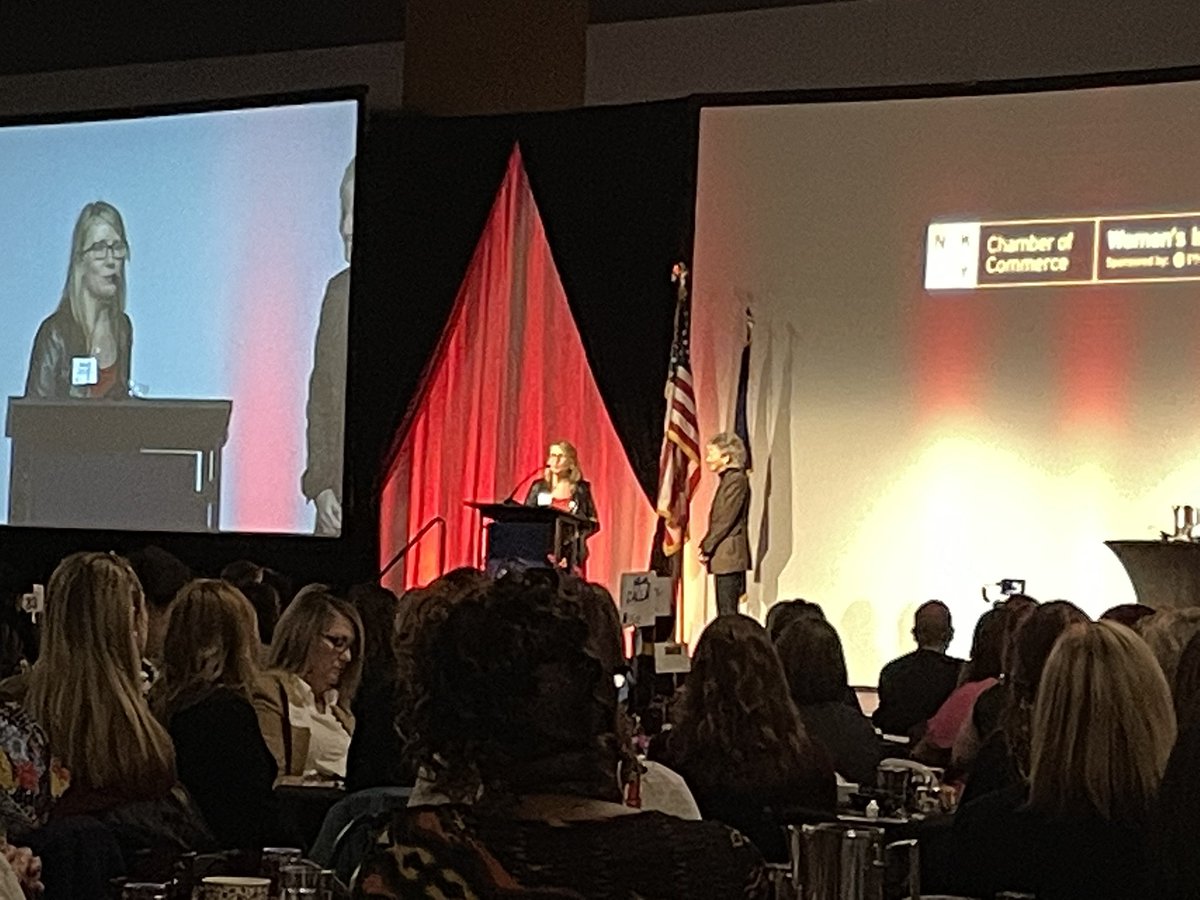 ShannanB's tweet photo. So excited for @melissalutz who was named the Debbie Simpson Spirit of Achievement Award recipient this morning. Melissa is an outstanding, dedicated volunteer - I know, I’ve seen her in action through @The_Carnegie’s Suits That Rock fundraiser. Congrats, Melissa! #wibreakfast22 https://t.co/t3AjBxYeVz
