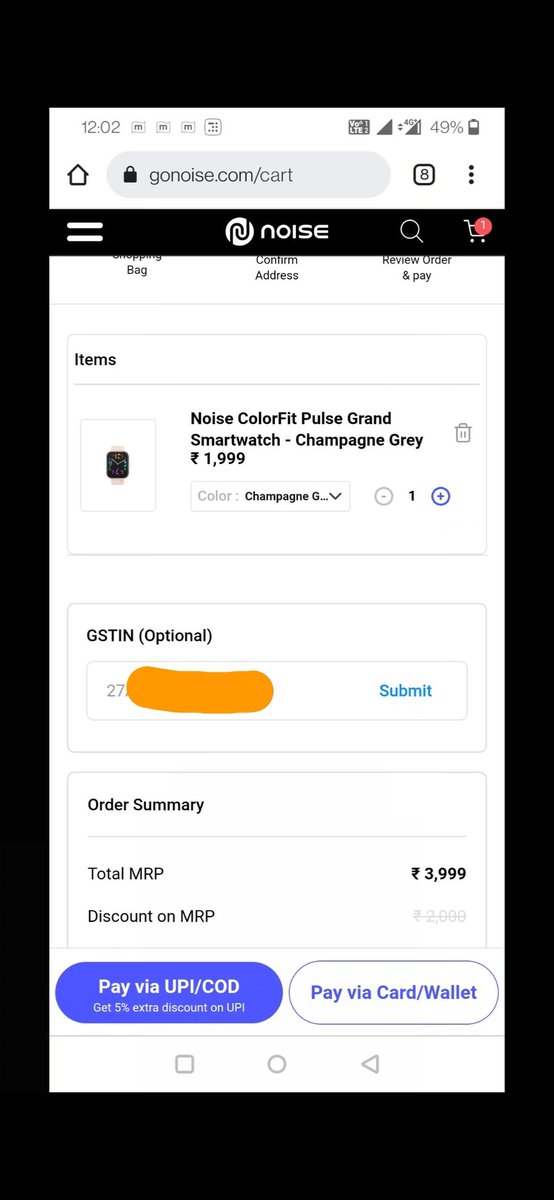 ankvirus's tweet photo. Gonoise denying GST invoice despite of explicitly mentioning GST column to enter GST no.
Happened twice in my case.
Do you really pay taxes GoNoise team???
Senior manager's name is Shahid who said if you enter then only you get a tax invoice with GST no. Now, check my proofs! https://t.co/TyM4RC2I9G