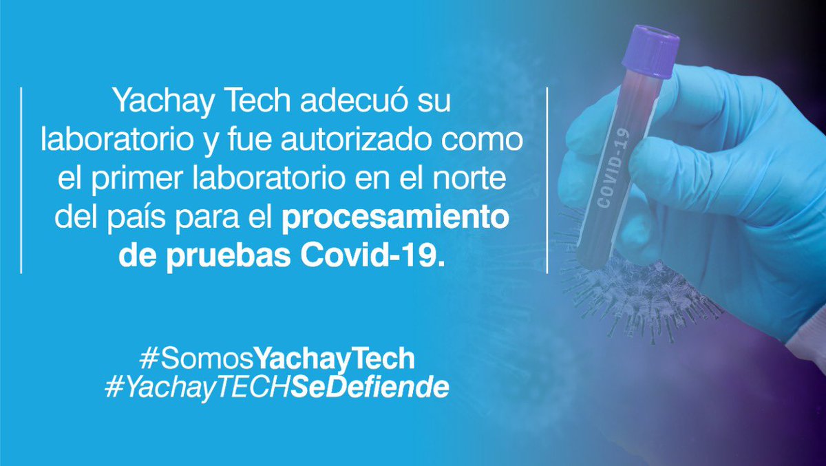 Frente de defensa de la Universidad Yachay Tech tweet media