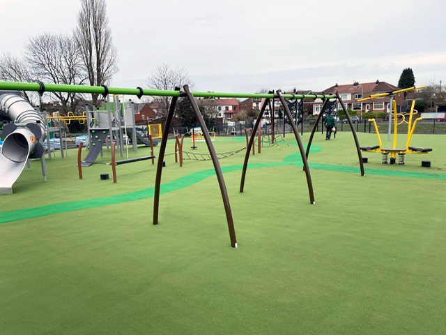 Welcomed refurbished play area at Bent Lane funded by <a href="/southribblebc/">South Ribble Borough Council</a> &amp; Friends of Strawberry Valley Park. Our partners <a href="/PSurfaces/">Groundwork & Leisure</a> completed the project. Cllr Matthew Tomlinson,  said: “It is absolutely vital that our children have access to quality, clean &amp; safe play facilities."