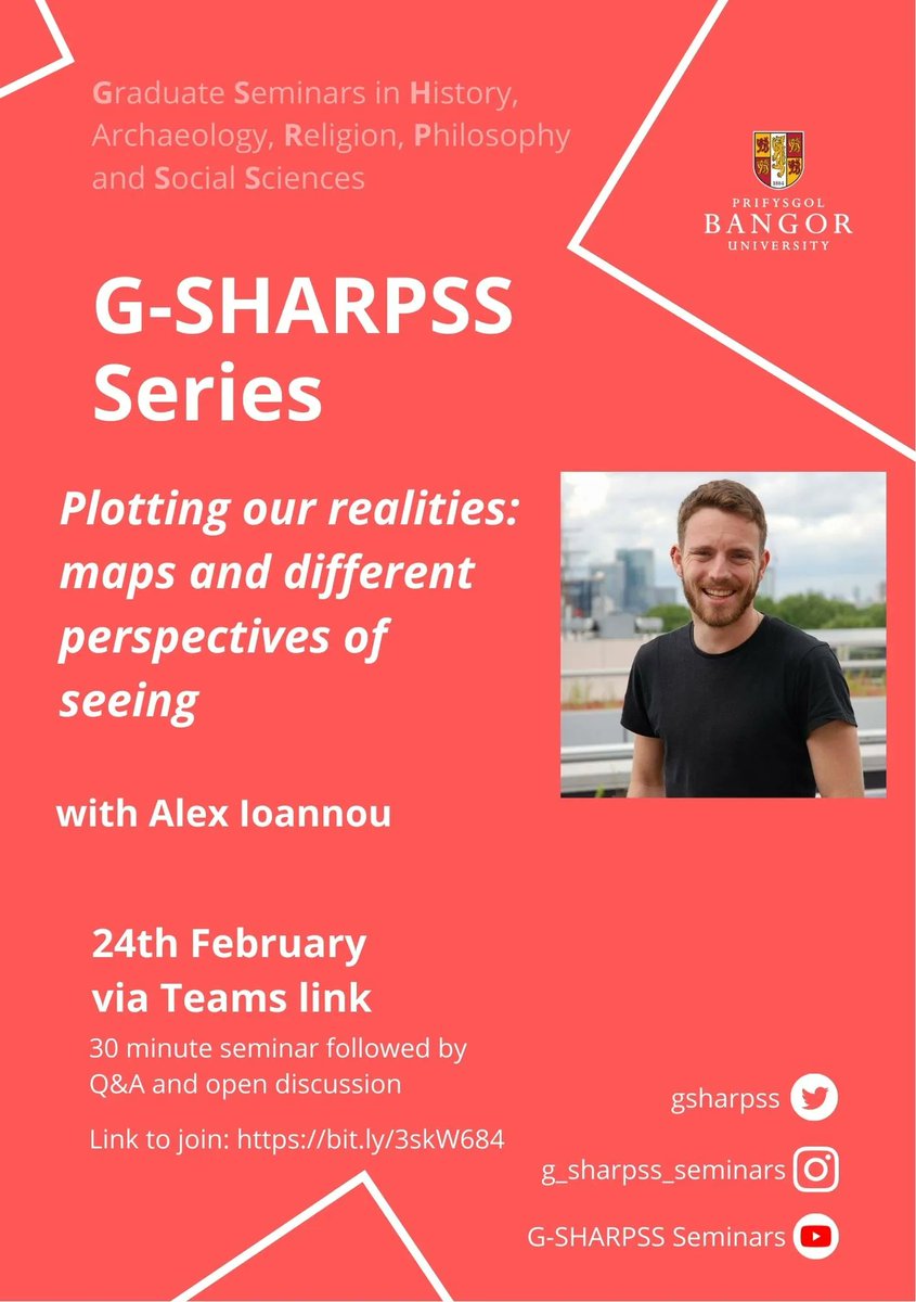 gsharpss's tweet photo. Tomorrow 24th Feb, at 6pm 🌍🌎🌏

Join us as we hear Alex Ioannou talk about maps and history!

Open &amp; free to all!
Seminar Teams link: https://t.co/JlUBrzShcD

#Map #History https://t.co/L32XCDTbgA