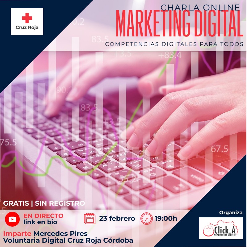 ClickA_CRE's tweet photo. 🚨¡𝗣𝗥𝗢́𝗫𝗜𝗠𝗔 𝗖𝗛𝗔𝗥𝗟𝗔 𝗦𝗢𝗕𝗥𝗘 𝗠𝗔𝗥𝗞𝗘𝗧𝗜𝗡𝗚 𝗗𝗜𝗚𝗜𝗧𝗔𝗟!

📅 HOY 23 FEB
🕖 19.00H
🌐 EN DIRECTO, ONLINE Y GRATIS!

Nuestra #voluntariadigital Mercedes Pires te descubrirá las claves sobre #SEO#SEM#Branding#redessociales
¡Te esperamos! https://t.co/q5szubrtwg https://t.co/Vg2okQg0AE