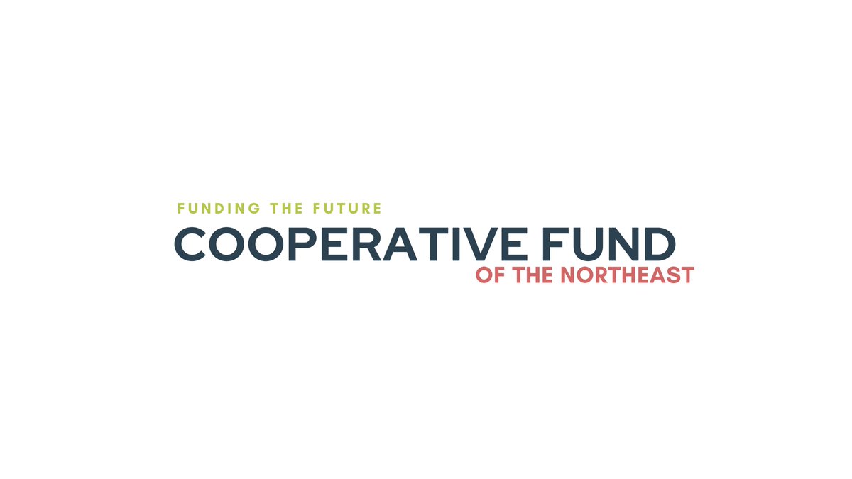 RedSunPress's tweet photo. CFNE @CoopFundNE has a new(ish) name to reflect their growing work in New York and New England: Cooperative Fund of the Northeast. Supporting Co-ops since 1975. https://t.co/p11H4Dn6lA