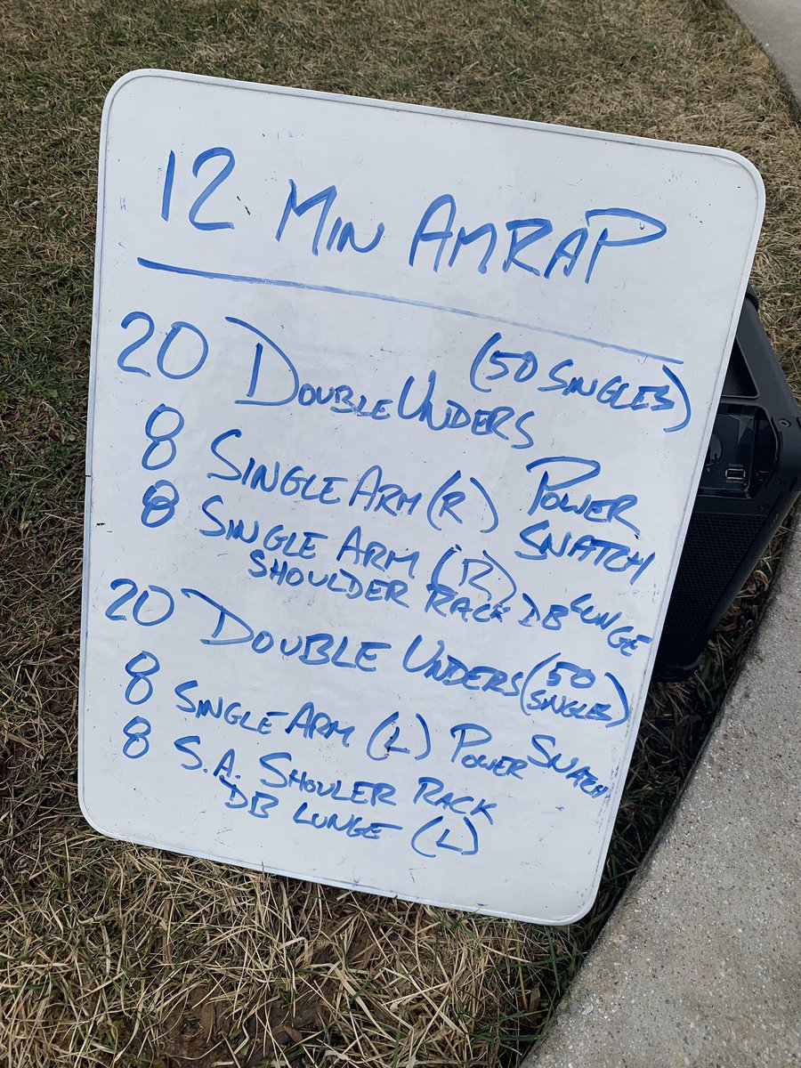 coachlaing's tweet photo. Great CrossFit GHS group this semester getting prepped for @CrossFitGames Open 22.1 &amp; what it may bring #WarriorWay they hit the intent today! https://t.co/tJiailHlVb