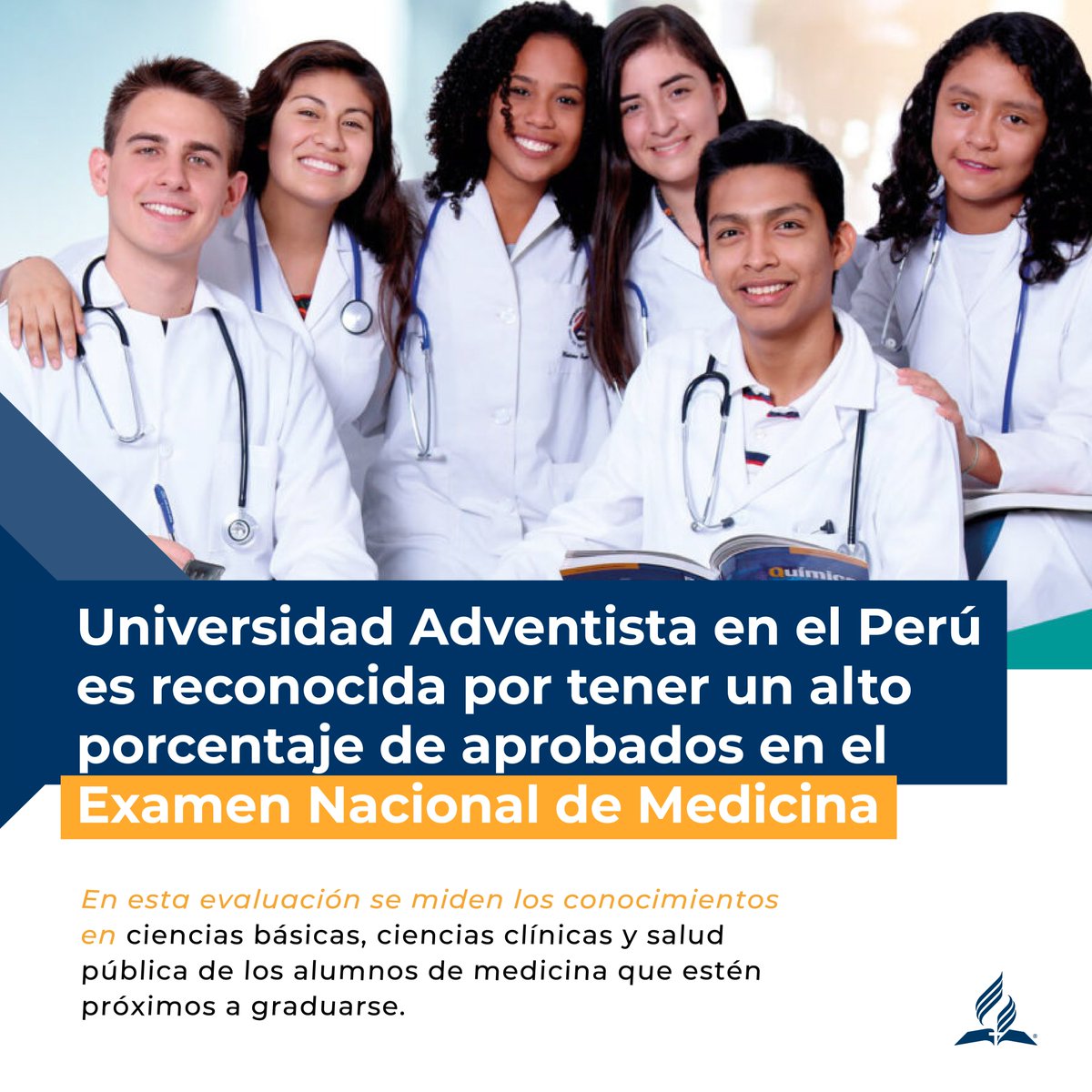 🌐 ¡Que buena noticia! En esta evaluación se miden los conocimientos en ciencias básicas, ciencias clínicas y salud pública de los alumnos de medicina de todo el Perú. 
➡️ adv.pe/upeu-una-de-la…