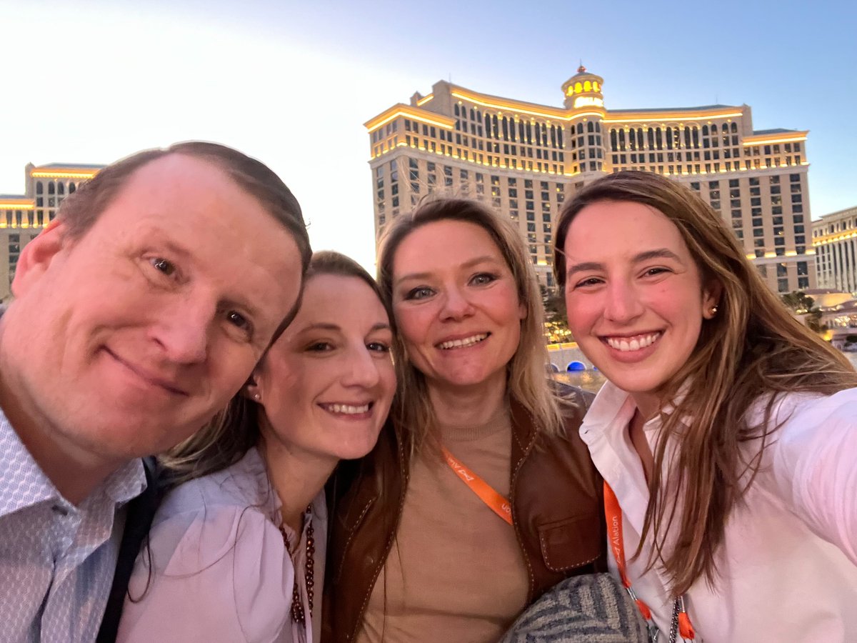 Alation's tweet photo. And that’s a wrap! FY23 CKO has officially come to a close. While this experience might have ended, Alation’s journey is ramping up - and we’re all in 🚀🎲🎰

Until next time, Vegas ✌️#AlationALLin #CKO https://t.co/4HwWftkZGu