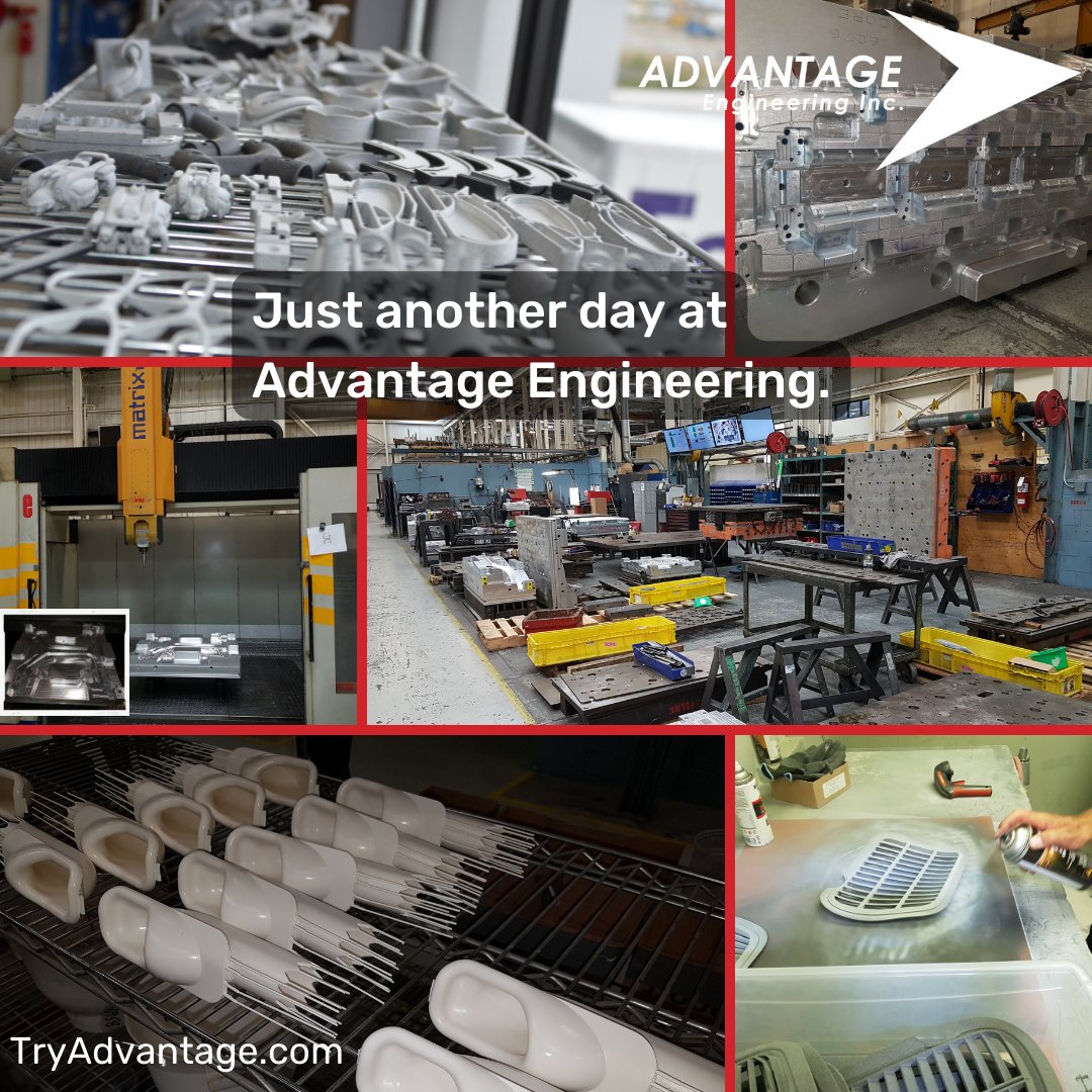 Advantage Engineering Inc (@advanengineer) on Twitter photo What's in a day at <a href="/AdvanEngineer/">Advantage Engineering Inc</a>?
Check out just some of what's on the floor right now.
hubs.la/Q014H2KX0
#YourAdvantage #RapidPrototyping #Innovation #CNC #Tooling #MJF #VacuumCasting What's in a day at <a href="/AdvanEngineer/">Advantage Engineering Inc</a>?
Check out just some of what's on the floor right now.
hubs.la/Q014H2KX0
#YourAdvantage #RapidPrototyping #Innovation #CNC #Tooling #MJF #VacuumCasting