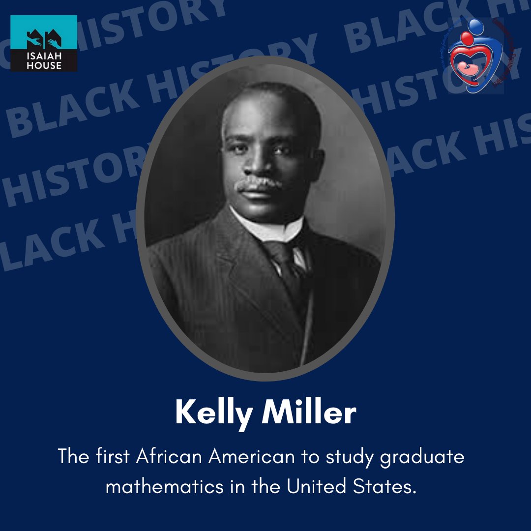 CrecheProgram's tweet photo. As we continue to celebrate #BlackHistoryMonth we would like to tell you about 𝑲𝒆𝒍𝒍𝒚 𝑴𝒊𝒍𝒍𝒆𝒓, who in 1887 became the first African American to study graduate mathematics in the United States.
#BlackHistoryMonth #KellyMiller #blackhistory #blackhistorymonth https://t.co/fs6USbzbp8
