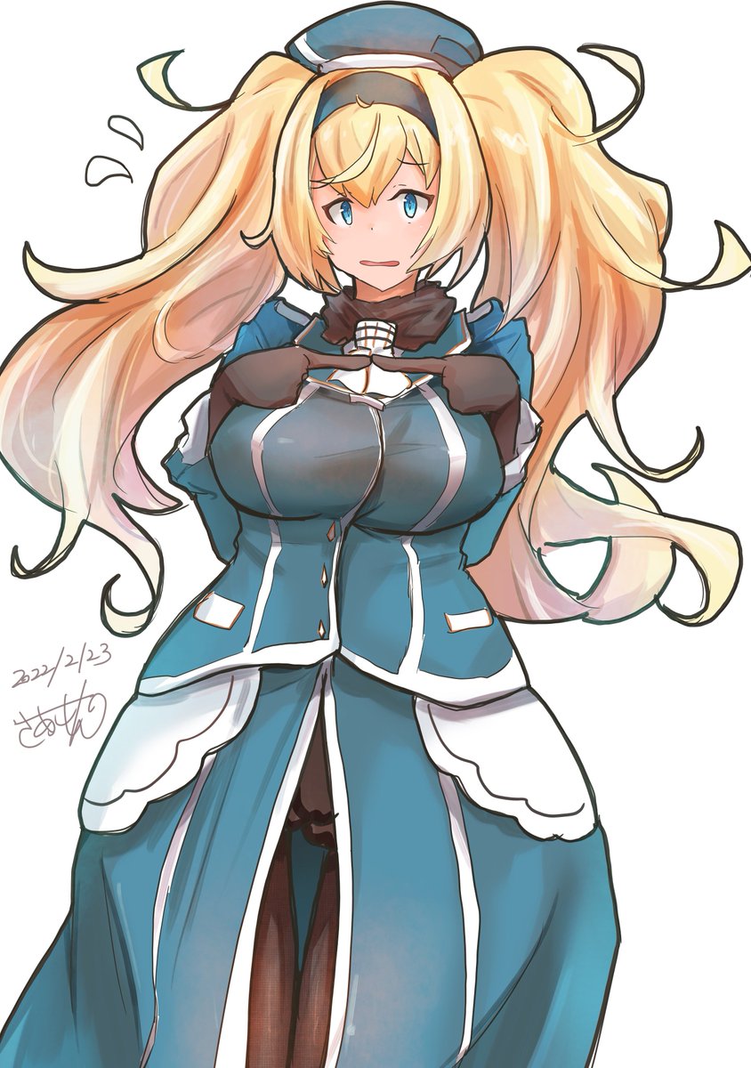 愛宕(艦隊これくしょん) ,ガンビア・ベイ(艦隊これくしょん) 「ぱんぱかベーイ!!!(セルフワンドロ) 」|さあもん@残4件のイラスト