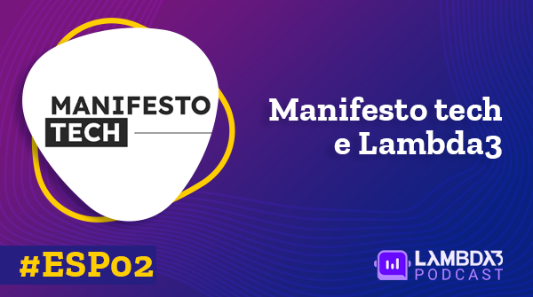 A <a href="/lambdatres/">Lambda3</a> é uma das empresas signatárias do #ManifestoTech e agora você confere o nosso posicionamento oficial neste episódio especial para o #PodcastDaLambda com <a href="/vcavalcante/">Victor Cavalcante</a>, <a href="/giovannibassi/">Giovanni Bassi 🇧🇷🦋</a>  e <a href="/victorhg/">Victor Hugo Germano</a>: lb3.io/podcast-especi…