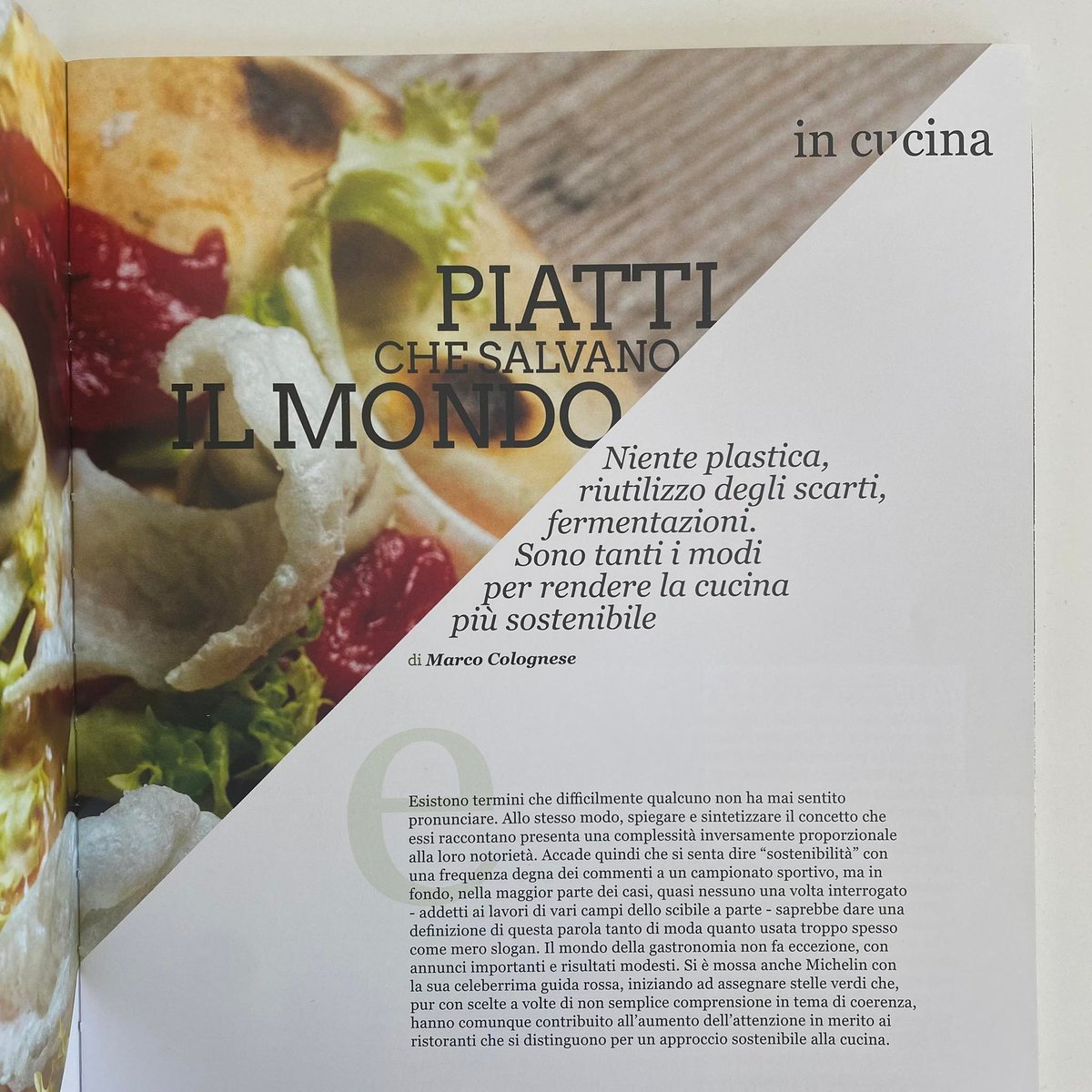 Niente plastica, riutilizzo degli scarti, fermentazioni. Sono tanti i modi per rendere la cucina più sostenibile. Ne abbiamo scritto sull'ultimo numero del nostro magazine, Vinetia. store.aisveneto.it/product/215187…