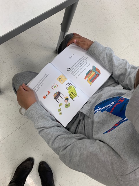 AshtonMeadowsPS's tweet photo. #HappeningNow in the Library - students from @ClassCommons are reading the @ForestofReading Silver Birch Express books and completing their activities. https://t.co/p6LO5AA3x7