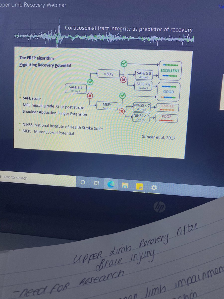 Fantastic Upper Limb Recovery Webinar delivered by <a href="/GMNISDN/">GM Neurorehab & Integrated Stroke Delivery Network</a> aimed at developing our understanding around the mechanism of upper limb recovery post-stroke 🌟